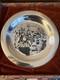 Sterling Silver Franklin Mint 1972 Thanksgiving Plate 7.16oz