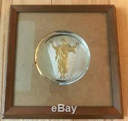 Sterling Silver Franklin Mint 1973 The Resurrection of Jesus Christ 10 troy oz