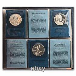 Sterling Silver Franklin Mint Special Comm Issues of 1972