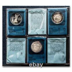 Sterling Silver Franklin Mint Special Comm Issues of 1972