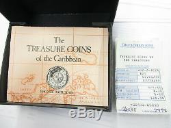 Sterling Silver Franklin Mint Treasure of the Caribbean Collection Set 25 475 g