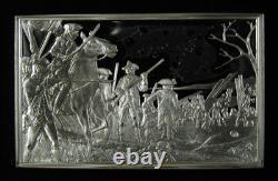 Sterling Silver Ingot #53 Bicentennial Council Of Thirteen Original States 58g