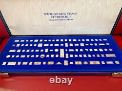 Sterling Silver Ingots 100 Greatest Stamps