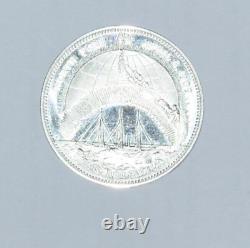 Sterling Silver One Ounce Robert Pearly Artic Explorer Limited Edition Coin Rare