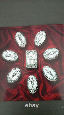 Sterling Silver Snuff Box Collection, Guards Regiments by Franklin Mint 1978