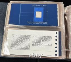 Sterling Silver World's Greatest Stamp Proofs Set of 26 in Album