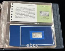 Sterling Silver World's Greatest Stamp Proofs Set of 26 in Album