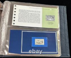 Sterling Silver World's Greatest Stamp Proofs Set of 26 in Album