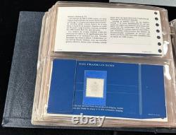 Sterling Silver World's Greatest Stamp Proofs Set of 26 in Album