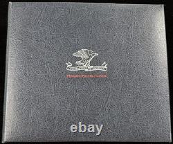 Sterling Silver World's Greatest Stamp Proofs Set of 26 in Album