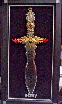 THE DRAGON MASTER'S DAGGER by Greg Hildebrandt AND THE Franklin Mint