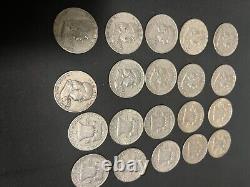 THE FRANKLIN DEAL! All 90% Lot Old US Junk Silver Coin $10.00 Face 1964 ONE