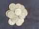 The Franklin Deal! All 90% Lot Old Us Silver Bullion $ 4.50 4 Oz. 1964 One
