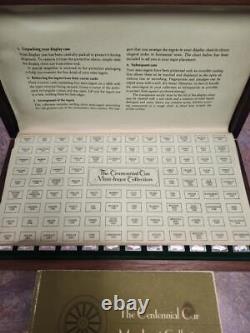 THE FRANKLIN MINT THE CENTENNIAL CAR MINI-INGOT 100pc COLLECTION 925 (DJ1027849)