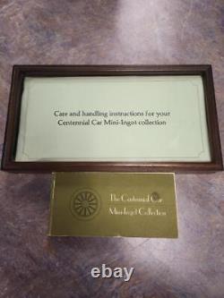 THE FRANKLIN MINT THE CENTENNIAL CAR MINI-INGOT 100pc COLLECTION 925 (DJ1027849)
