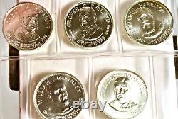 THE FRANKLIN MINT TREASURY of Presidential Commemorative Medals 35 9.7oz