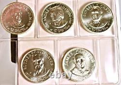 THE FRANKLIN MINT TREASURY of Presidential Commemorative Medals 35 9.7oz