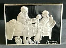 THE PATIENT Norman Rockwell's Fondest Memories. 925 Silver Ingot