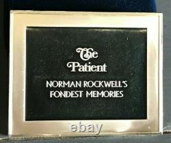 THE PATIENT Norman Rockwell's Fondest Memories. 925 Silver Ingot