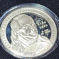 The Benjamin Franklin 300th Anniversary Proof Silver Dollars
