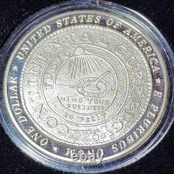 The Benjamin Franklin 300th Anniversary Proof Silver Dollars