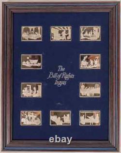 The Bill of Rights Sterling Silver Ingots for The Franklin Mint
