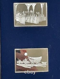 The Bill of Rights Sterling Silver Ingots for The Franklin Mint