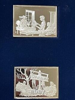 The Bill of Rights Sterling Silver Ingots for The Franklin Mint