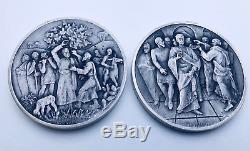The Calling of the Apostles (LA CHIAMATA DEGLI APOSTOLI) Franklin Mint 12 Silver