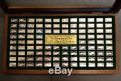 The Centennial Car Mini-Ingot Collection 100 Sterling Silver Bars Franklin Mint