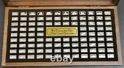 The Centennial Car Mini-Ingot Collection Franklin Mint 100 Sterling Silver Bars