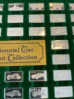 The Centennial Car Mini-Ingot Silver Collection Franklin Mint