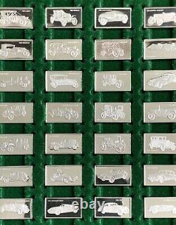 The Centennial Car Mini-Ingot Silver Collection Franklin Mint