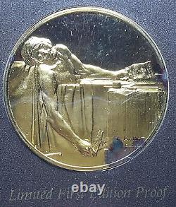 The Death of Marat #13 in The 100 Greatest Masterpieces Franklin Mint Coin