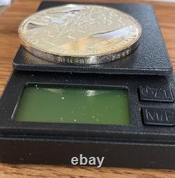 The Duke of Wellington Battle of Waterloo. 999 Silver round 41 g