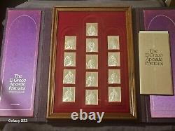 The El Greco Apostle Portraits Franklin Mint Silver First Edition Proof Set