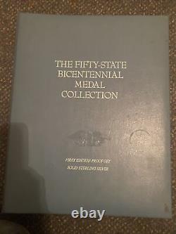 The Fifty State Bicentennial Silver Medal Collection Franklin Mint