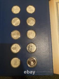 The Fifty State Bicentennial Silver Medal Collection Franklin Mint