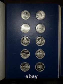 The Fifty State Bicentennial Silver Medal Collection Franklin Mint