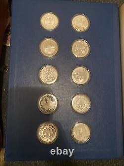 The Fifty State Bicentennial Silver Medal Collection Franklin Mint