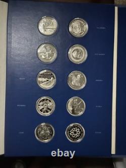 The Fifty State Bicentennial Silver Medal Collection Franklin Mint