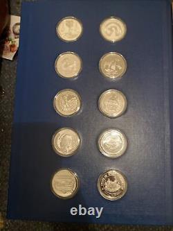 The Fifty State Bicentennial Silver Medal Collection Franklin Mint