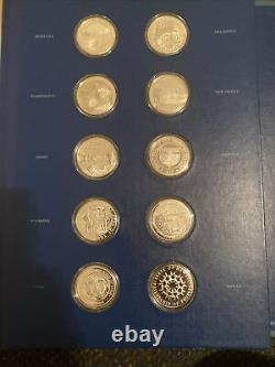 The Fifty State Bicentennial Silver Medal Collection Franklin Mint