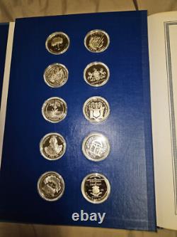 The Fifty State Bicentennial Silver Medal Collection Franklin Mint 48.17 ASW