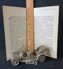The Franklin Mint- 178g Sterling Silver-1911 Delaunay-Belleville Silver Car Mini