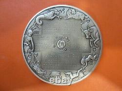 The Franklin Mint 1974 Calendar/ Art Medal 10 oz. Sterling Silver
