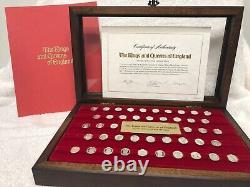 The Franklin Mint 1977 The Kings And Queens Of England Silver Collection