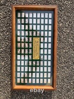 The Franklin Mint Centennial Car Mini-Ingot Collection, in beautiful oak case