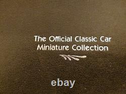 The Franklin Mint Classic Cars Silver Miniature Set