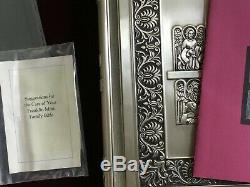 The Franklin Mint Family Bible, King James Version, Sterling Silver Cover